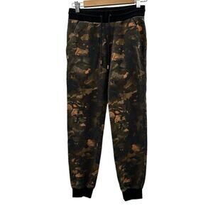 Versace Versus Pantalone Donna Felpa Lion Face Camo Print Jogger Sweatpants Sz S